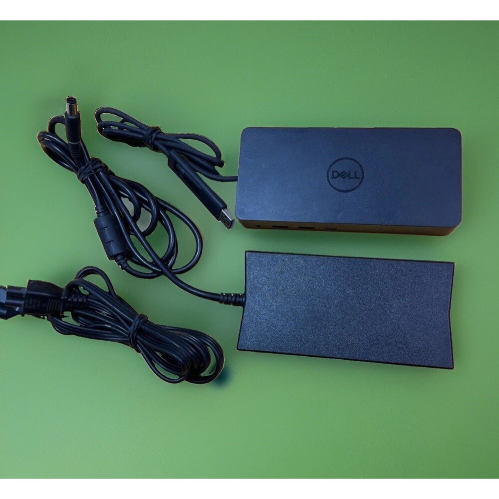 Dell D6000 Universal Docking Station Black 130W AC Adapter USB 3.0